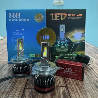 Hindbond Genuine 270W H4 6500K Hi/Low 27000LM LED Automotive Headlight Bulbs Auto Conversion Driving Lamp | JUSTMOD