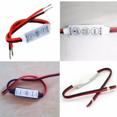LED Flasher Module LED Dimmer – Premium 12V/24V Strip Light Controller Switch