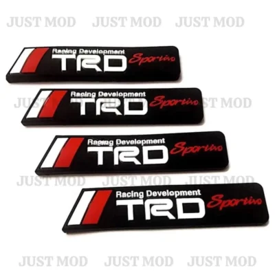 TRD Rubber Door Guards – Premium Flexible Black Door Protectors (4 Pcs)