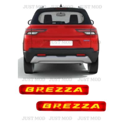 New Brezza 2022 LED Reflector Light – Premium 3 Function Red Indicator Alfa Type | JUSTMOD