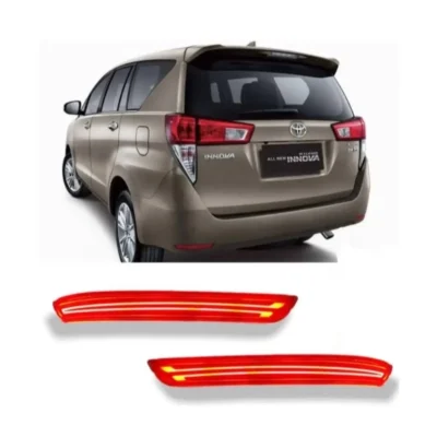 Innova Crysta Matrix Reflector Light Type B – Premium LED Red Rear Light (2016–19) | JUSTMOD