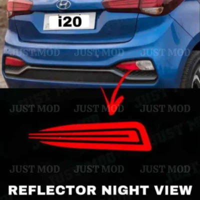 Just Mod Hyundai i20 Elite Reflector Light – Premium 4 Function Waterproof LED Indicator (2018)
