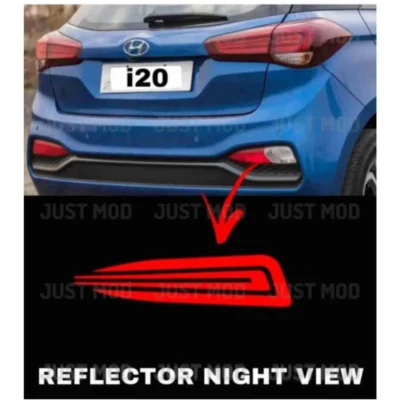 JUST MOD i20 Elite Matrix Reflector Light – Premium 4 Function LED Type 3 with Brake, Indicator & Reverse Light (2018)