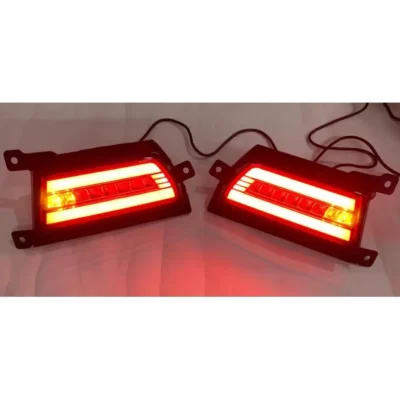 Scorpio N LED Rear Reflector Light – Premium 2023 Rear Bumper Reflector with Indicator & Reverse Light
