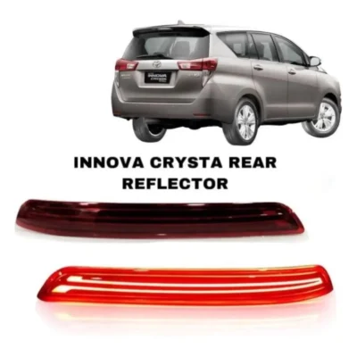 Innova Crysta Matrix Reflector Light Type B – Premium LED Red Rear Light (2016–19) | JUSTMOD