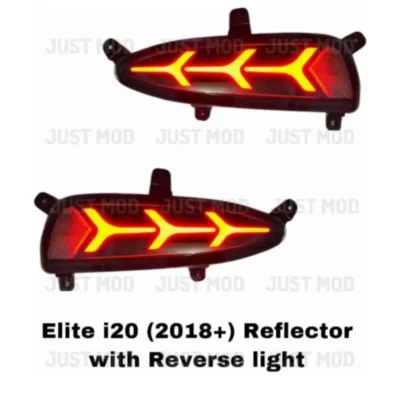 JUST MOD i20 Elite Matrix Reflector Light – Premium 4 Function LED Type 4 with Brake, Indicator & Reverse Light (2018)