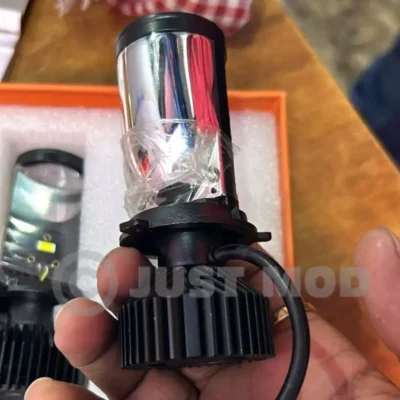 Y6 H4 Lens Hi/Low 9000LM 6500K 120W Automotive Headlight LED Bulbs | Cool White Light | 1 Set | JUSTMOD