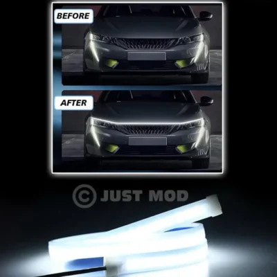 Just Mod Car Hood Light Strip – Premium Bonnet Decorative DRL Lamp (1 Piece)