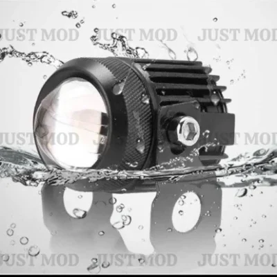 Mini Drive Fog Light Projector – Premium White/Yellow Dual Colour LED Spotlight