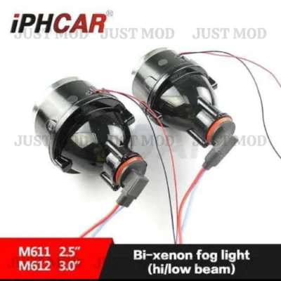 Iphcar M612 Fog Lamp Projector – Premium 3 Inch Hi/Low Beam Set (2 Pcs)