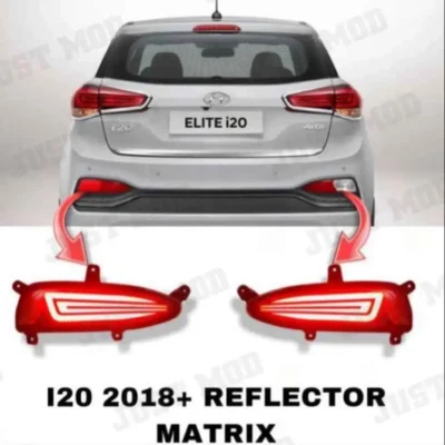Just Mod Hyundai i20 Elite Reflector Light – Premium 4 Function Waterproof LED Indicator (2018)