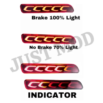 Maruti Suzuki Reflector Matrix – Premium Waterproof Type I LED with Running Indicator