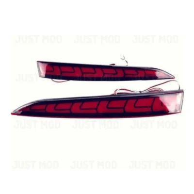 JUST MOD Verna Matrix Reflector – Premium 3 Matrix LED with Running Indicator Type B (2017–19)