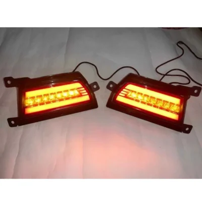 Scorpio N LED Rear Reflector Light – Premium 2023 Rear Bumper Reflector with Indicator & Reverse Light