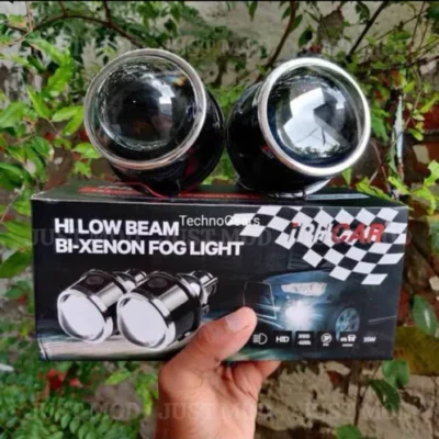Iphcar M612 Fog Lamp Projector – Premium 3 Inch Hi/Low Beam Set (2 Pcs)