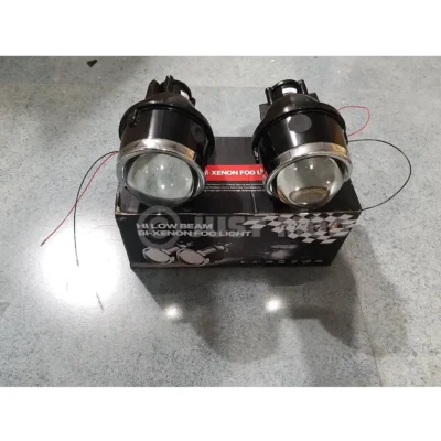 IPH M612 3-Inch Projector Fog Lamps – High/Low Beam LED Upgrade | (Pack of 2) | JUSTMOD