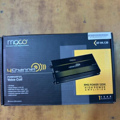 Moco Af-04 120X4 Channel High Power Mini Amplifier Rms 120Watts Mosfet