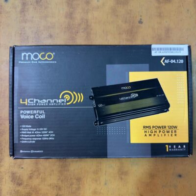 Moco Af-04 120X4 Channel High Power Mini Amplifier Rms 120Watts Mosfet