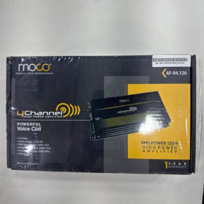 Moco Af-04 120X4 Channel High Power Mini Amplifier Rms 120Watts Mosfet
