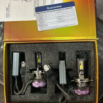 Hindbond 350W H4 7500K High Headlight Bulbs/Low 35000LM LED Automotive Headlight Bulbs Auto Conversion Driving Lamp