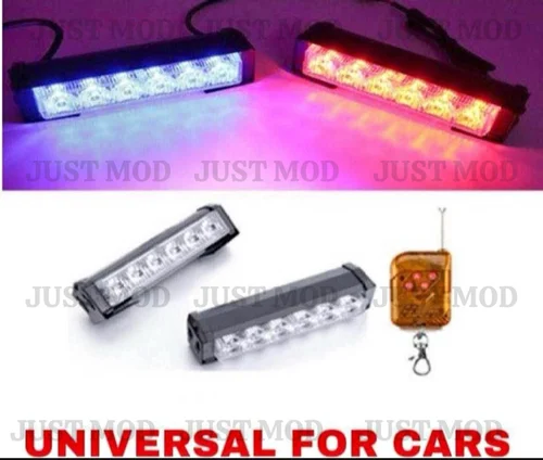 Police Flasher 6 Inch Dual Flasher