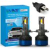 HJG LED 300W H4 Headlight Bulb Pack of 2