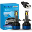 HJG LED 300W H4 Headlight Bulb Pack of 2 HJG LED 300W H4 Headlight Bulb Pack of 2