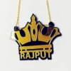 rajput golden crown
