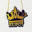 rajput golden crown