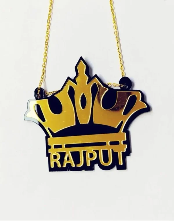 rajput golden crown