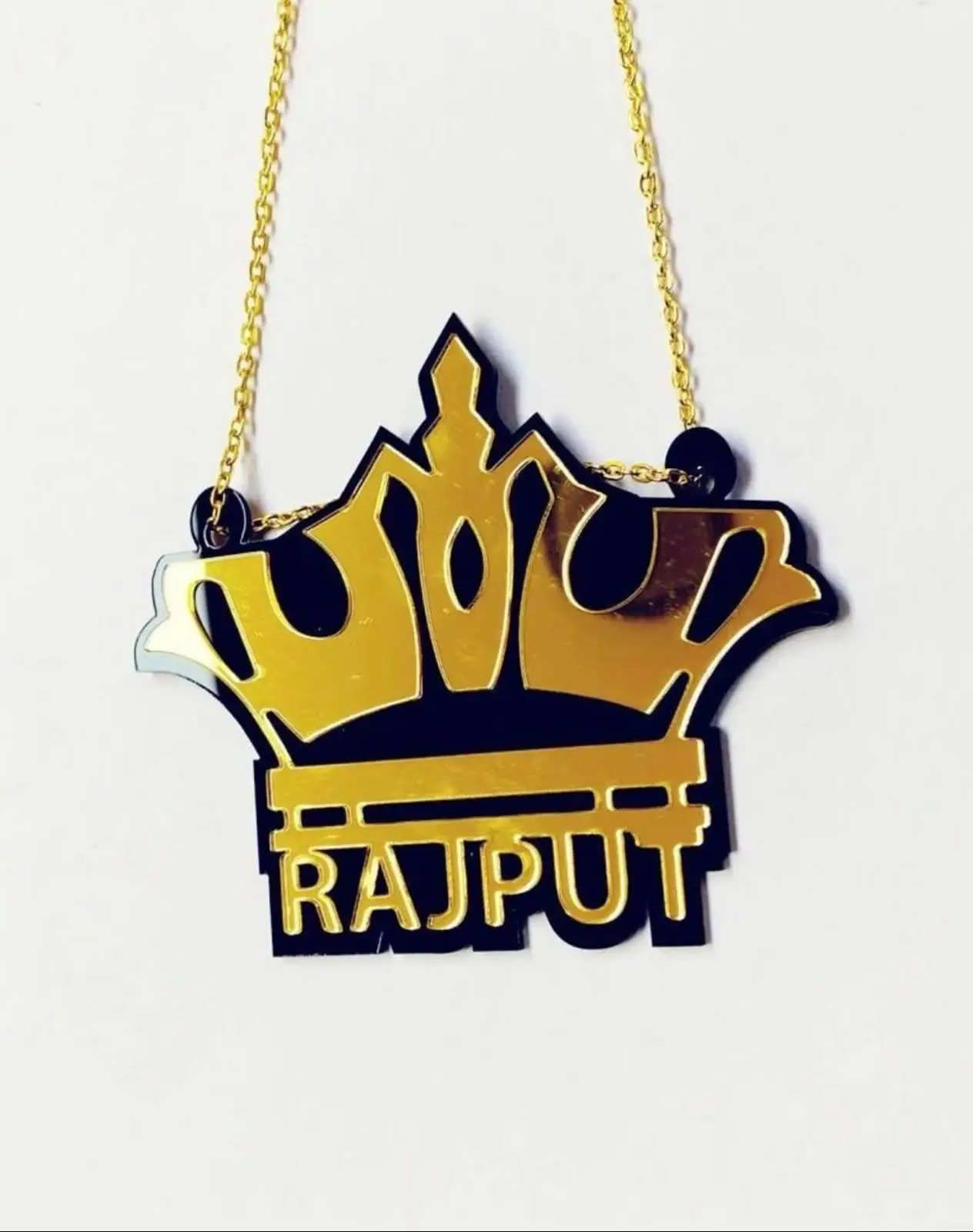rajput golden crown