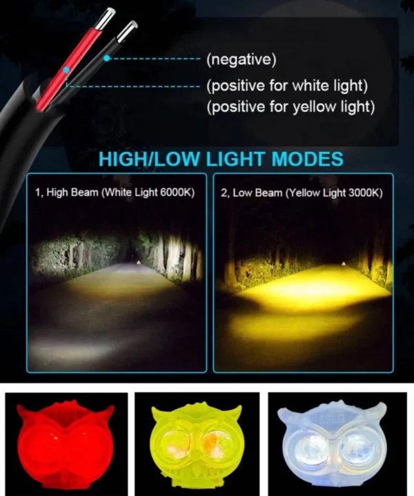 owl shape led