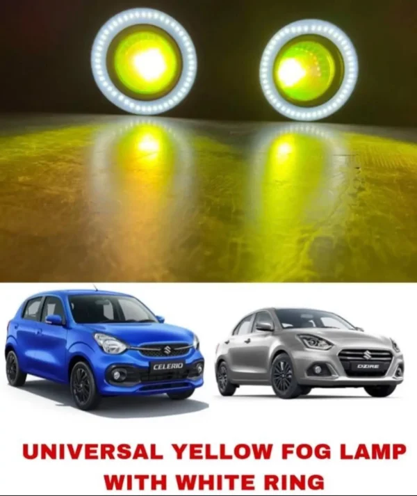 yellow fog lamp