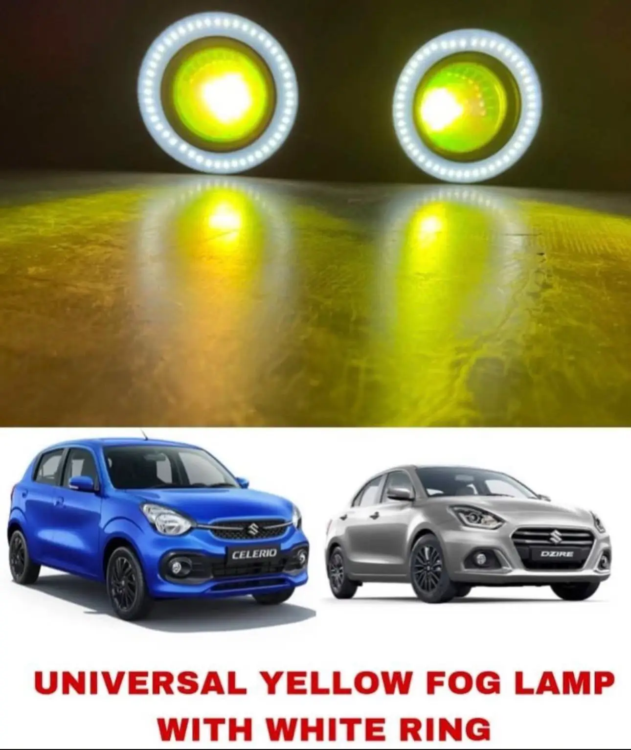 yellow fog lamp