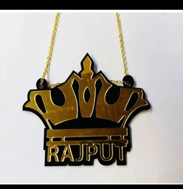 rajput golden crown