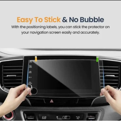 Car Tempered Glass Screen Protector for 9 Inch Car Audio Stereo – HD Scratch Resistant Guard