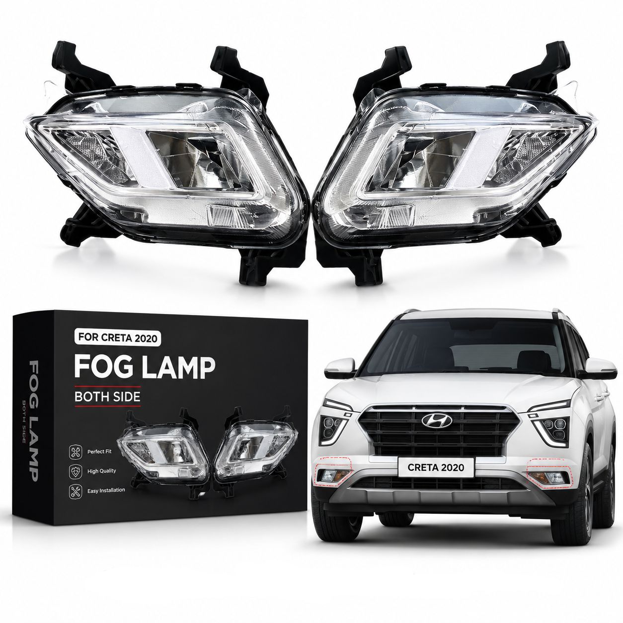 Creta 2020 Fog Lamp