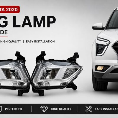 Creta 2020 Fog Lamp Both Side – Original OEM Fit ( 1 Set ) | JUST MOD™
