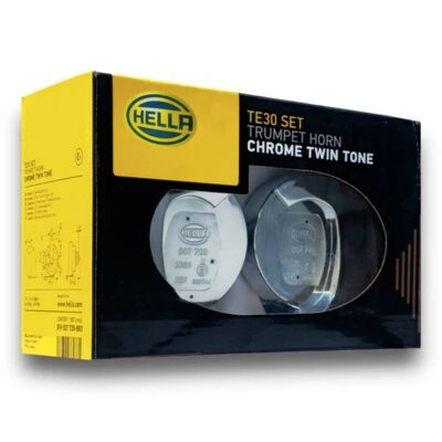Hella Chrome Trumpet Horn High Low Tone – Premium Loud Sound Creta Type | JUST MOD™