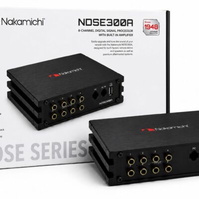 Nakamichi NDSE300A 8-Channel DSP Digital Signal Processor for Car Audio