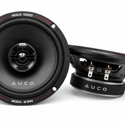 AUCO 6.5-inch 2-way mid-range speakers 1000W Max | High Performance Car Audio Speakers