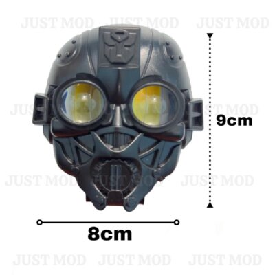 Transformer LED Bike Fog Light – Dual Color (White/Yellow) & Flashing ( Pack of 2 ) JUST MOD