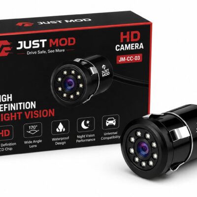 HD Car Rear View Camera 170° Wide Angle with Night Vision | Universal HD Reverse Parking Camera for All Cars