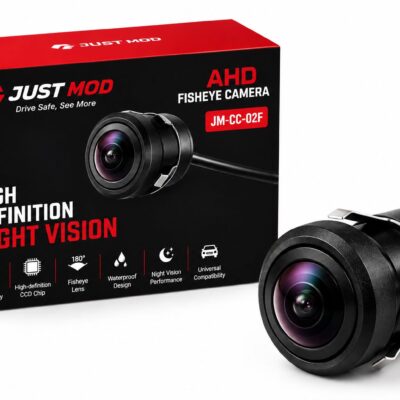 AHD Fish Eye Car Rear View Camera 180° Wide Angle with Night Vision | AHD Reverse Parking Camera for All Cars