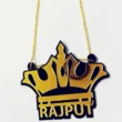 rajput golden crown