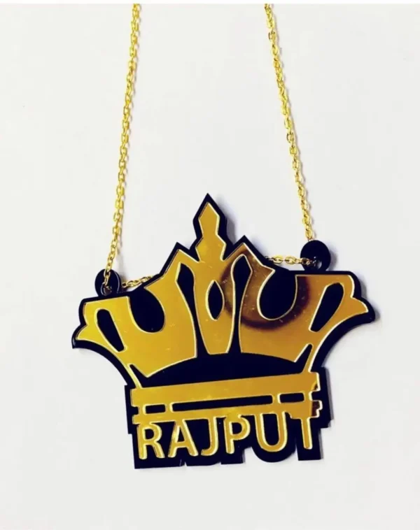 rajput golden crown