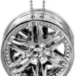 alloy wheel car hanging