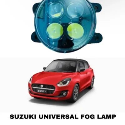 60W 4 Lens Fog Lamp Universal for Suzuki (White) Set of 2 | High Brightness LED Driving Lights