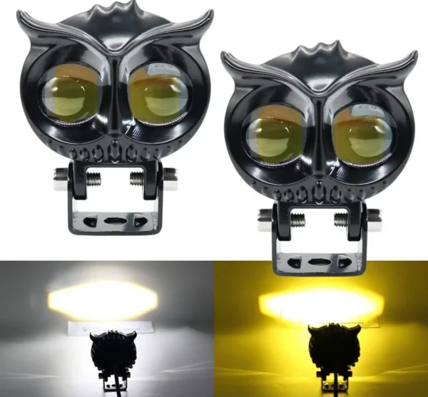 owl dual color led