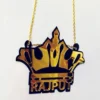 rajput golden crown
